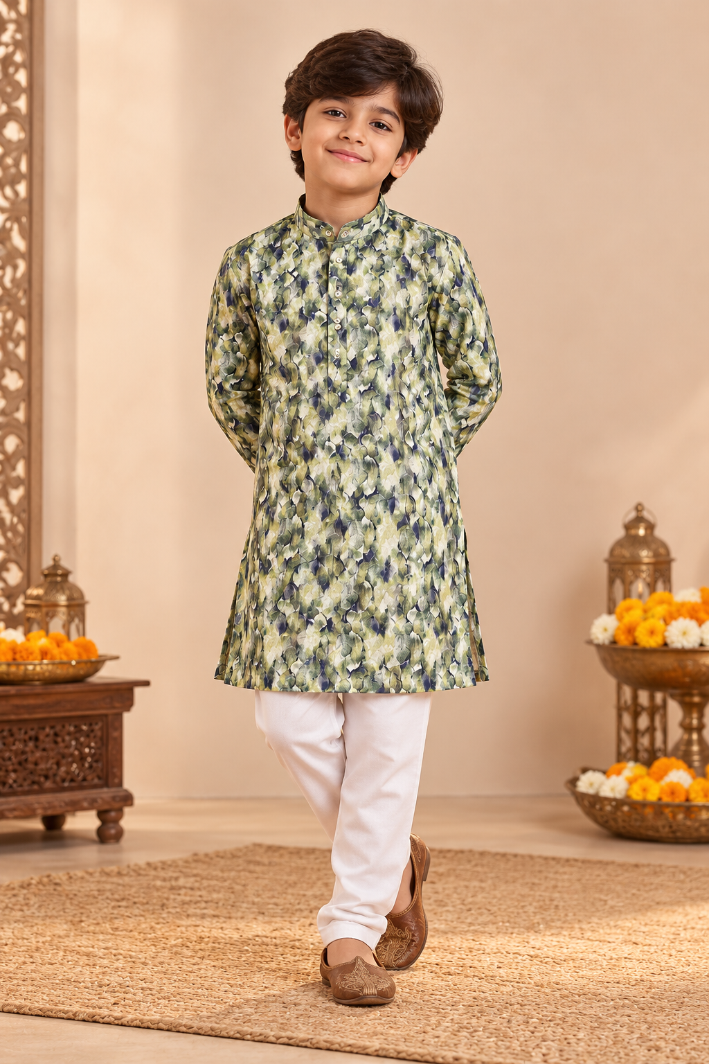 Vanya Green Kurta Set