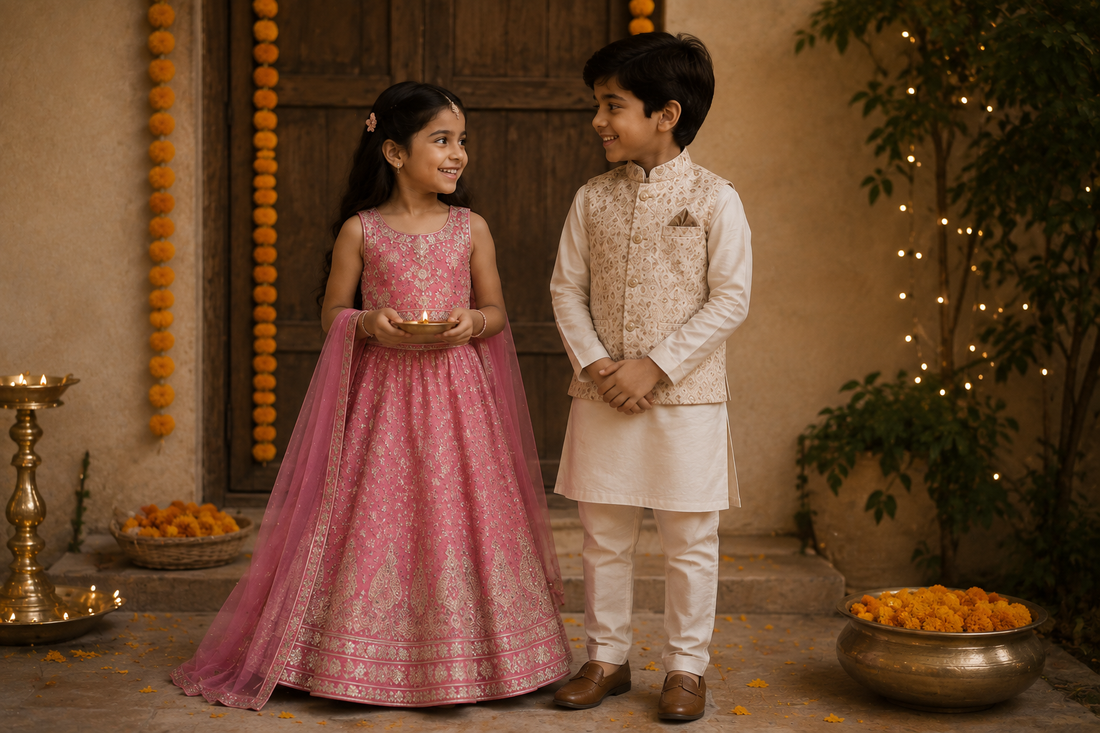 Diwali Outfit Guide for Kids: What to Dress Your Little Ones In