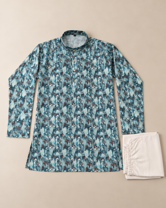 Neelkanth Blue Kurta Set