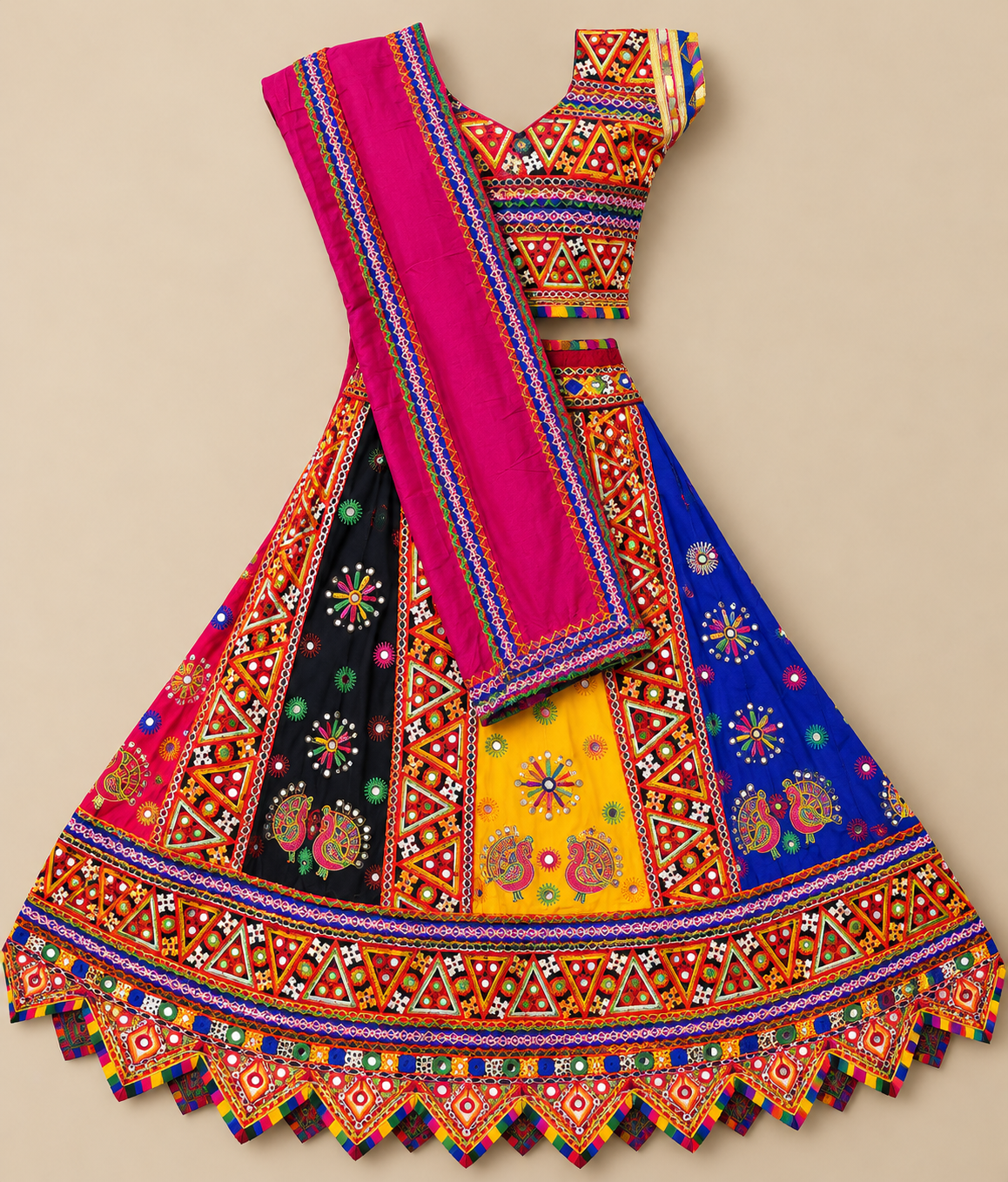 Rangoli Multicolour Lehenga Set
