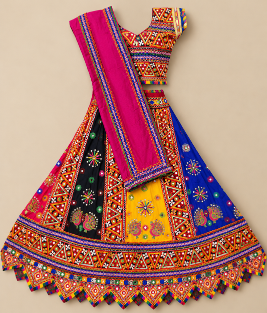 Rangoli Multicolour Lehenga Set